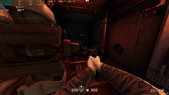 Wolfenstein 2 - The New Colossus - Ryzen 9 5950X - RTX 3060Ti 1080p смотреть онлайн