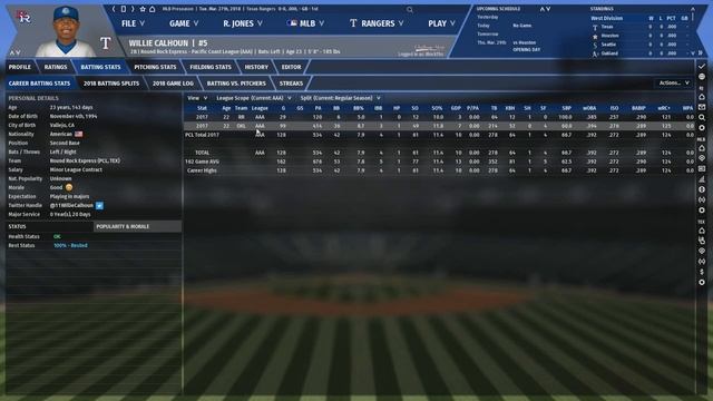 Out of the Park Baseball Tutorial/Rebuild Episode 2 - Evaluating Batters and the 40 Man Roster смотреть онлайн