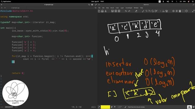 Map/ Multimap C++ | Club de Algoritmia ESFM смотреть онлайн