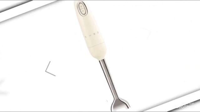 Smeg 50'S Retro Style Aesthetic Hand Blender With Accessories Cream смотреть онлайн