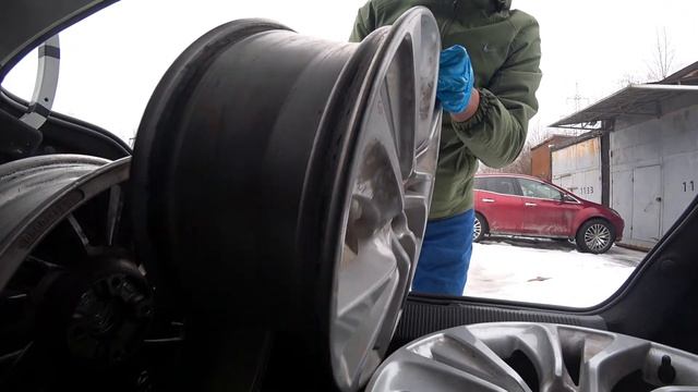 Покраска литых дисков. Как самостоятельно покрасить диски в гаражных условиях. смотреть онлайн