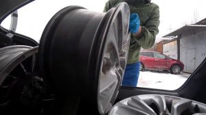 Покраска литых дисков. Как самостоятельно покрасить диски в гаражных условиях.