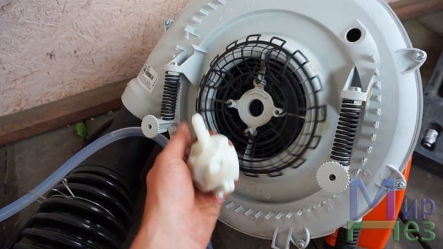 Штиль 430 (STIHL SR 430). Насос нагнетательный водяной, труба удлинительная. Установка. смотреть онлайн