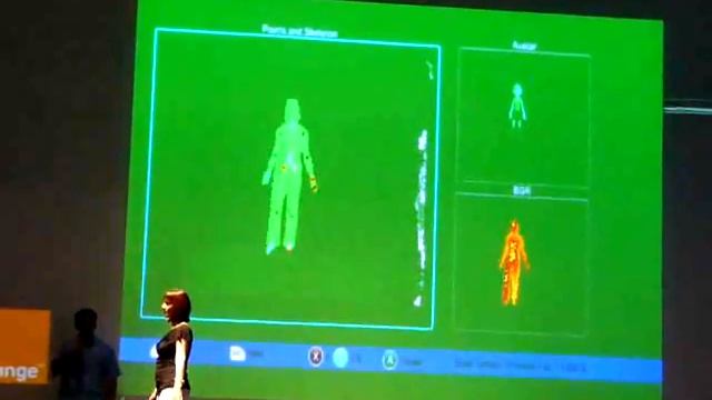 How Project Natal Camera sees the players смотреть онлайн