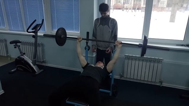 Жим лежа 80 кг без подготовки смотреть онлайн