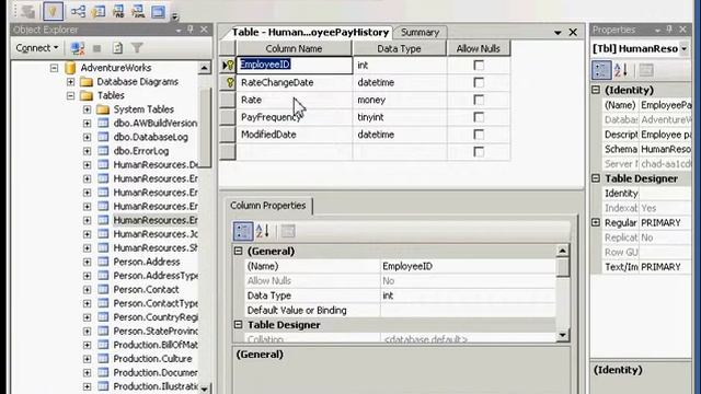 Creating a Primary Key.avi смотреть онлайн
