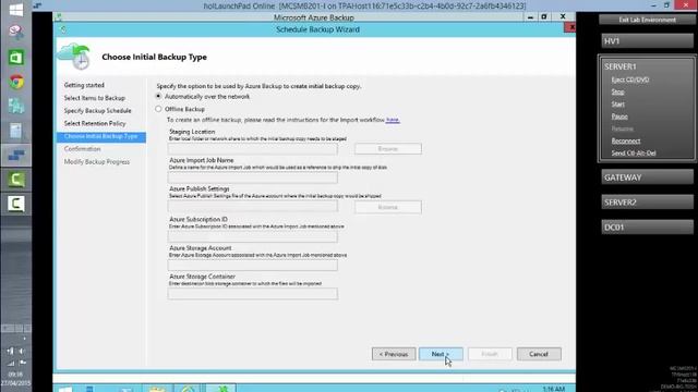 Azure Backup and Restore смотреть онлайн