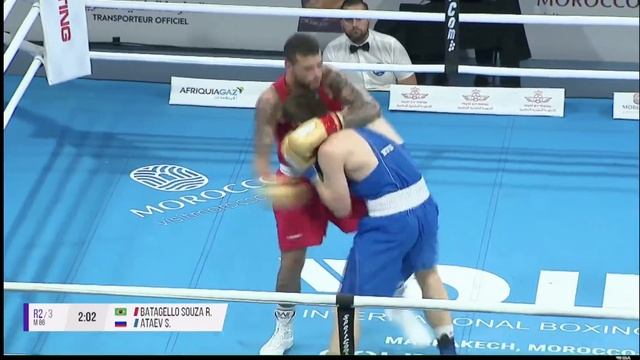 Sharabutdin Ataev (RUS) vs. Ramón Batagello Sousa (BRA) Golden Belt Tournament 2023 SF's (86kg) смотреть онлайн