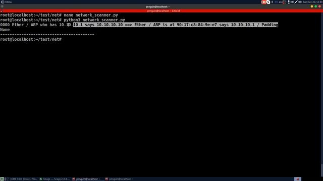ARP Spoofing Tool With Scapy - Part I смотреть онлайн