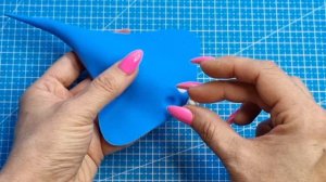 ✅️МОРСКИЕ ОБИТАТЕЛИ. ⭐️ ЛЕПИМ СКАТИКА КРЫЛАТИКА из воздушного лёгкого пластилина. 🎨