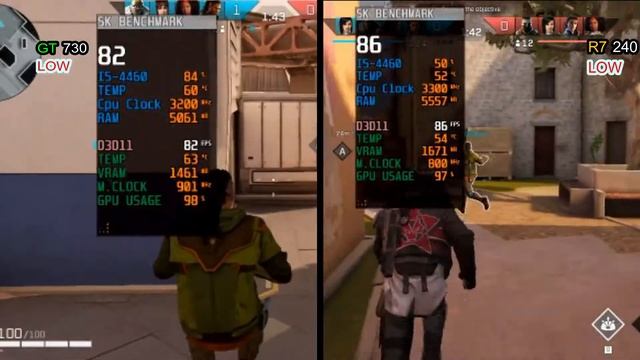 GT 730 2GB VS R7 240 2GB | TEST IN 2 GAMES ! смотреть онлайн