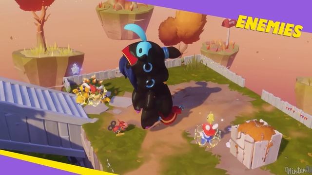MARIO + RABBIDS SPARKS OF HOPE - ALL SECRET BOSSES смотреть онлайн