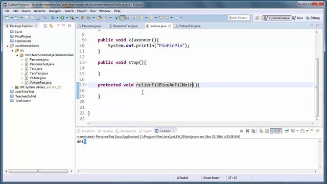 JAVA (Intermédiaire) - 11 - L'encapsulation смотреть онлайн