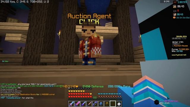 Hypixel SkyBlock , Giving Some Coins & New Final Destination Armor | Minecraft Java in Hindi смотреть онлайн