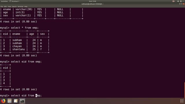 How select command works (3) || SQL смотреть онлайн