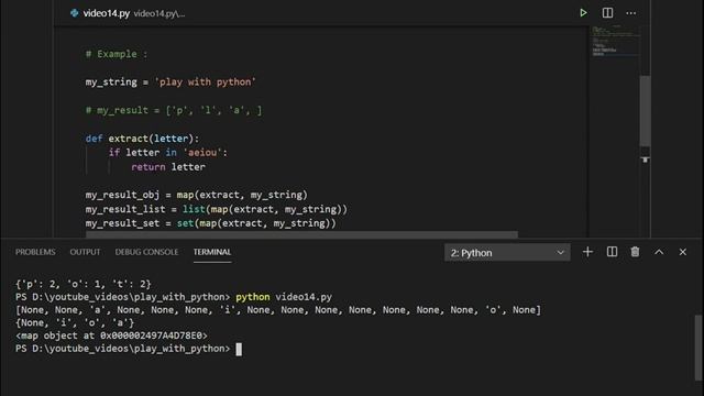 #14 Map function in python || Lambda expression || Examples || Syntax || play with python смотреть онлайн
