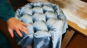 Самый простой пуф/Самый дешёвый/ Круглый пуфик своими руками