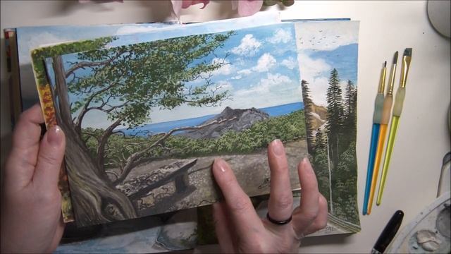 #art #artist Рисуем гуашью (paint with watercolors) Ищем вдохновение и новые сюжеты (2020) смотреть онлайн