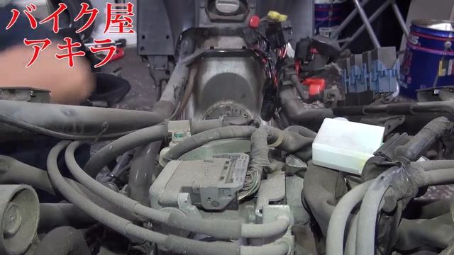 フォルツァ（MF08）のスロットルボディの外し方