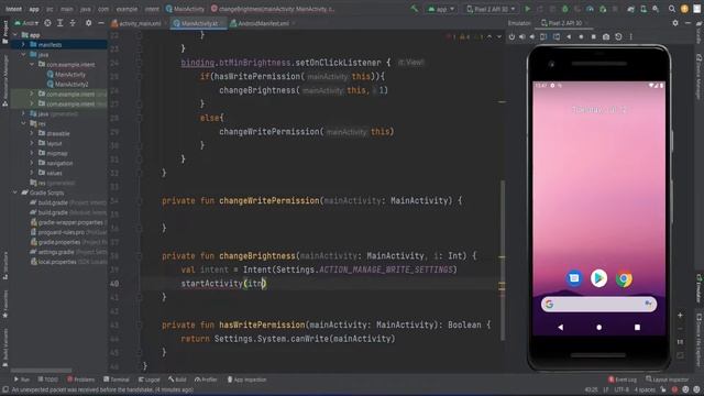 How to Maximize/Minimize Screen Brightness Programmatically Kotlin Android Studio смотреть онлайн