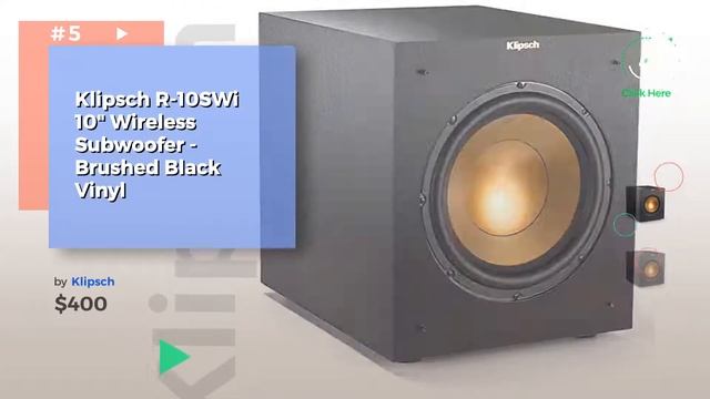 Subwoofers For Home Audio // Top 10 Best Sellers, 2017 смотреть онлайн