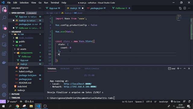 Vuex do zero (parte 1): Store, state e mutation смотреть онлайн