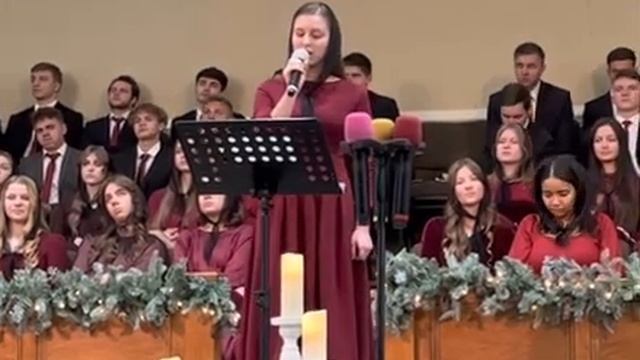 Подари Рождество// християнская Рождественская песня смотреть онлайн