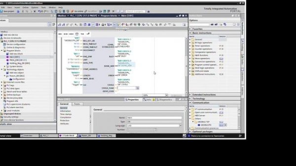 S7-300 Modbus TCP/IP | TIA Portal | CPU 317-PNDP