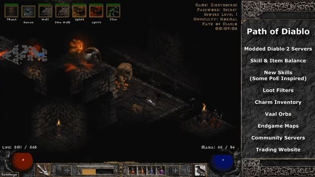 What is PATH of DIABLO? - Diablo 2 Modded Servers for Path of Exile Players смотреть онлайн