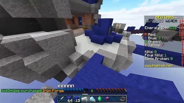 playing minecraft bedwars смотреть онлайн