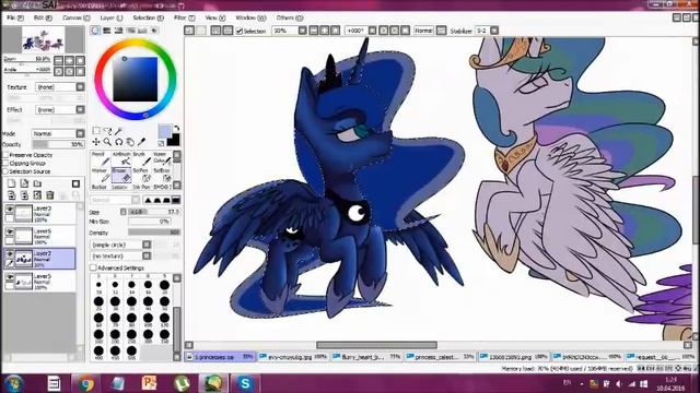 MLP SpeedPaint-5th princess смотреть онлайн