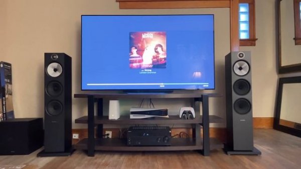 B&W 603 S2 Anniversary Edition sound test.