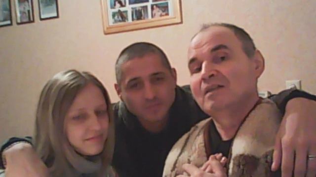 Мои крестники-двойняшки в гостях на колядки 24.12.12 г. смотреть онлайн