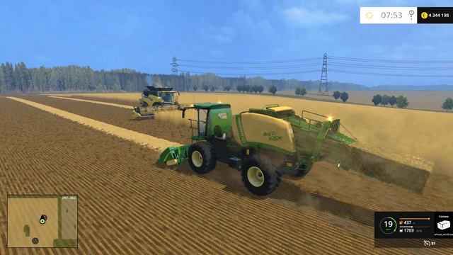 Farming Simulator 15 Mod KRONE BALER PROTOTYPE смотреть онлайн