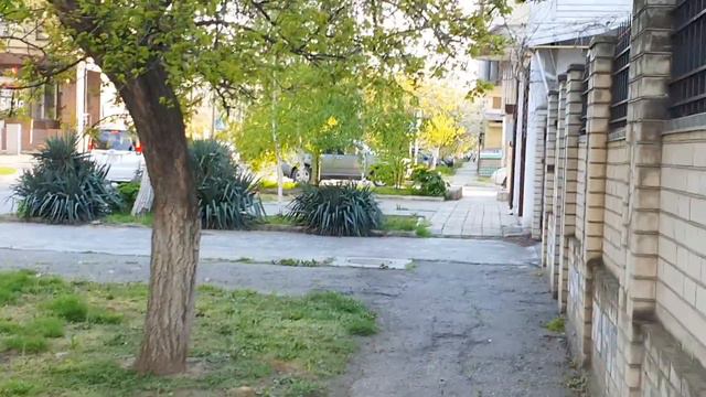 #АНАПА 21.04.2020. ПРОГУЛКА ПО ГОРОДУ. МАЛОЭТАЖНАЯ ЗАСТРОЙКА В ЦЕНТРЕ. Хаски Дайя. Погода. Цветники смотреть онлайн