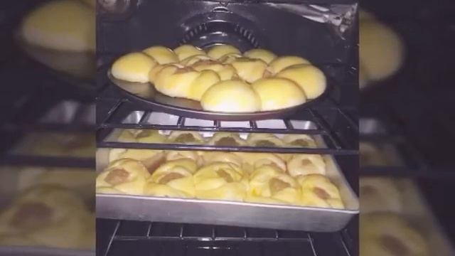 Булочки с яблочным джемом как в СССР