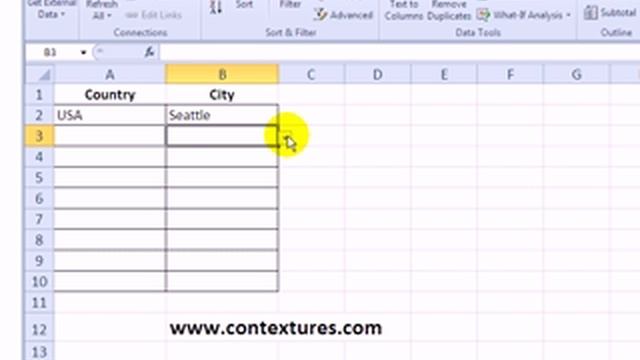 Different Drop Down Lists in Same Excel Cell смотреть онлайн