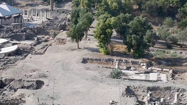Национальный парк Скифополис, Израиль. смотреть онлайн