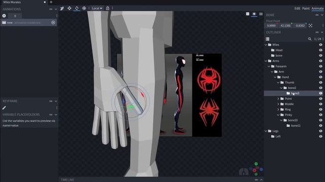 Stylized Low-poly Character | FULL PROCESS | Blockbench Timelapse смотреть онлайн