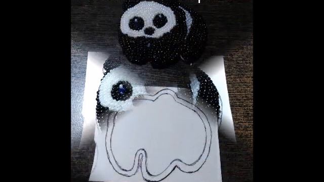 Мастер-класс по изготовлению броши из бисера "Панда" смотреть онлайн