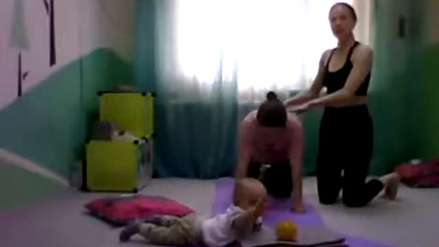 Йога " Мама и малыш" смотреть онлайн