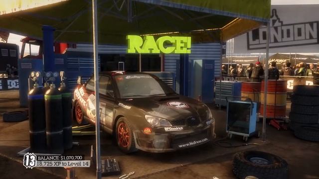 Dirt 2 Menu Walkthrough смотреть онлайн