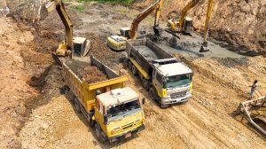 Строительство, очистка русла реки