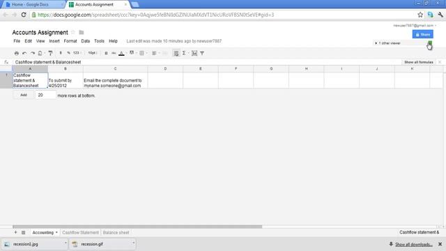 How to Chat in Google Docs Spreadsheet смотреть онлайн