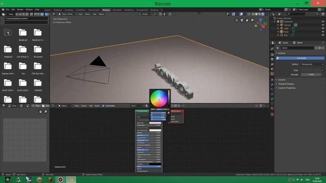 ТУТОРИАЛ/3D ТЕКСТ В BLENDER смотреть онлайн