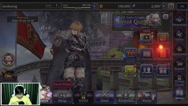 Global Rilis ! FINAL FANTASY WAR OF THE VISIONS ! Android Gameplay смотреть онлайн