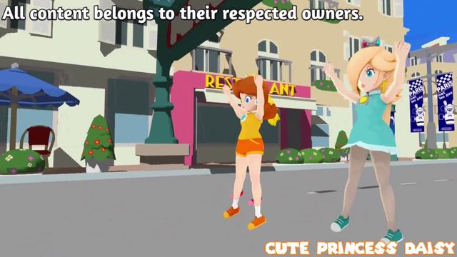 MMD Peach, Daisy & Rosalina - Gangnam Style (PSY)