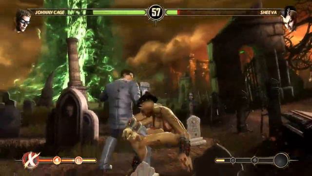 Mortal Kombat 9 Johnny Cage Arcade Ladder Expert смотреть онлайн