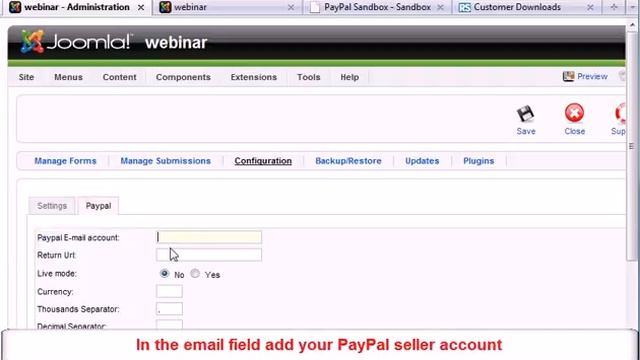 How to add Paypal functionality to your Joomla! forms using the RSForm!Pro Paypal Plugin смотреть онлайн