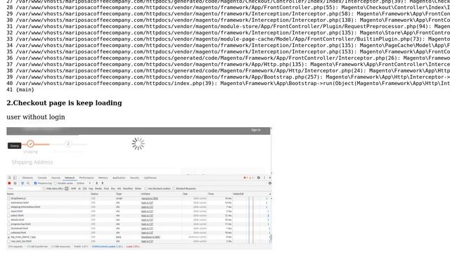 Magento: checkout page is keep loading and error in magento 2 смотреть онлайн